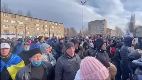 Melitopol, protest