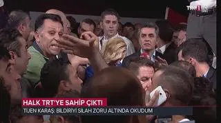 Państwowa telewizja TRT odbita