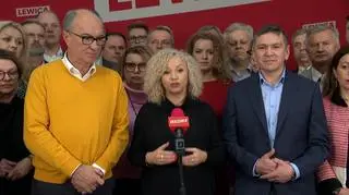 Konferencja prasowa Nowej Lewicy