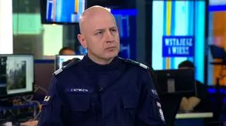 Szef policji nadinsp. Jarosław Szymczyk o zatrzymaniu bombera z Wrocławia