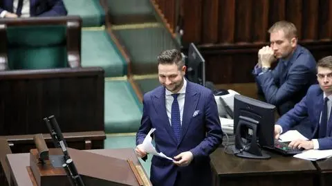 Sejm: dyskusja Patryka Jakiego i Stanisława Tyszki