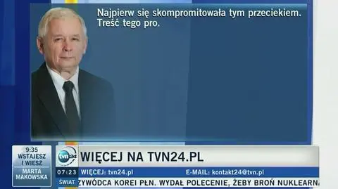 Prezes PiS: projekt opinii absurdalny w sensie prawnym
