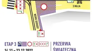 Utrudnienia potrwają do Bożego Narodzenia