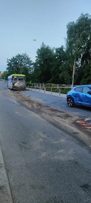 Wypadek w Olsztynie