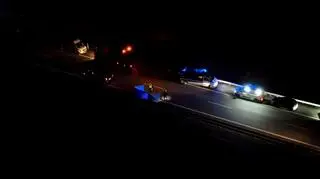Jego auto stało w korku przed rolniczą blokadą. Został śmiertelnie potrącony