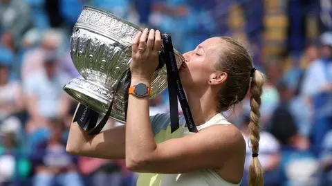 Kvitova wygrała turniej w Eastbourne. "Najlepsze przygotowanie do Wimbledonu"