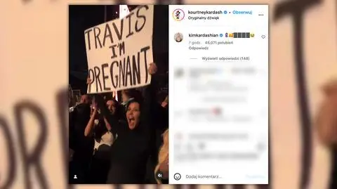 Kourtney Kardashian ogłosiła ciążę