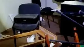 Gabinet numer 50 w siedzibie SBU w Chersoniu  