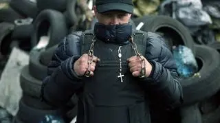 Główną bronią protestujących jest koktajl mołotowa