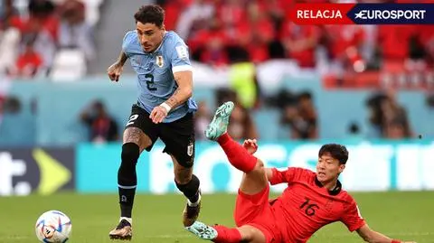 Urugwaj - Korea Południowa na mundialu 2022 [RELACJA]