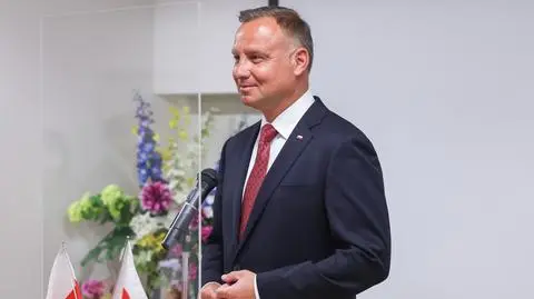 Prezydent Duda w Japonii. Spotka się z cesarzem, premierem i obejrzy mecze olimpijczyków