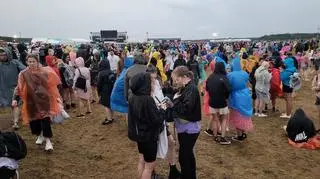 Ewakuacja na festiwalu Open'er