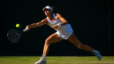 Przegrany debel Magdy Linette na pożegnanie Wimbledonu