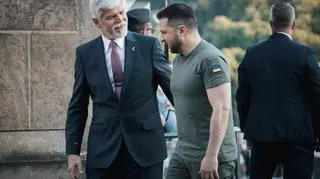 Petr Pavel i Wołodymyr Zełenski
