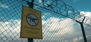 Lornetka, policja, wstrzymanie lotów. Czy tak powinna wyglądać ochrona polskich lotnisk?