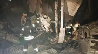 Kijów po kolejnym ataku sił rosyjskich. Zdjęcia z 14 listopada 