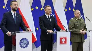 Andrzej Duda na konferencji po kierowniczej kadry MON i Sił Zbrojnych RP 