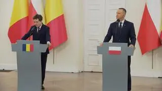 Konflikt na Bliskim Wschodzie. Konferencja prezydentów