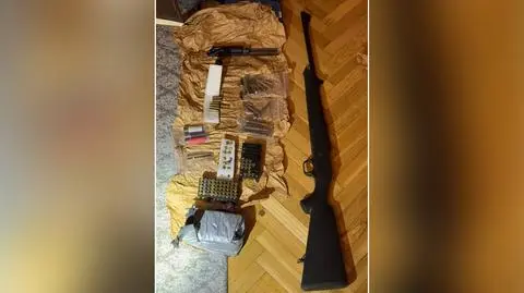 Posiadał sztucer myśliwski i amunicję bez pozwolenia