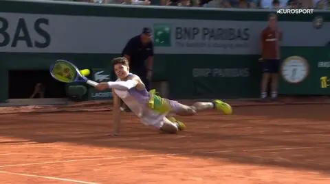 Cuda na Roland Garros. Shelton wygrał tę wymianę 