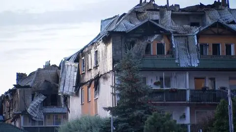 Pożar w Ząbkach