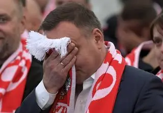 Prezydent o sporze w kadrze
