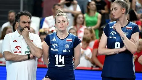 Zmienne nastroje siatkarek po porażce z Serbkami. "Jakoś nam odeszły siły"