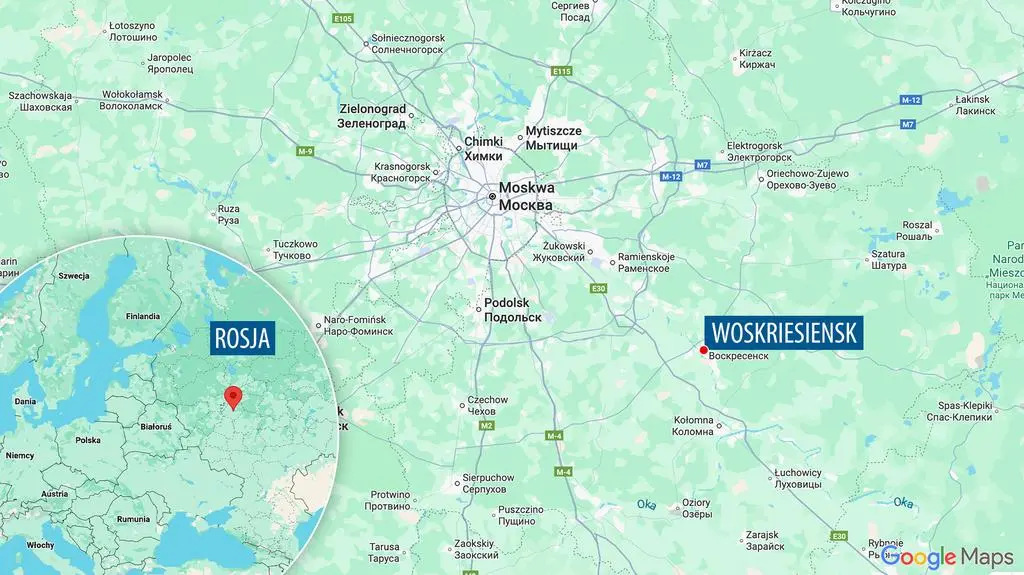 Woskriesiensk w Rosji