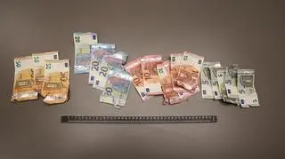 Odzyskane przez fińską policję banknoty