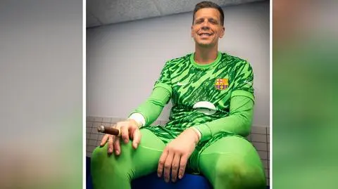 Euforia i cygaro w szatni Barcelony. "Szczęsny niczym Jordan"