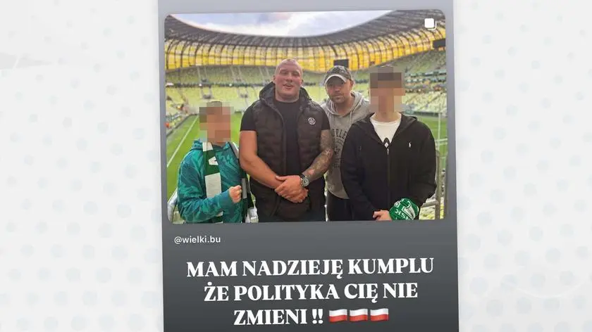 "Mam nadzieję kumplu, że polityka Cię nie zmieni"