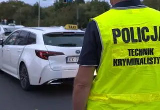 Atak na taksówkarza. Trwa obława