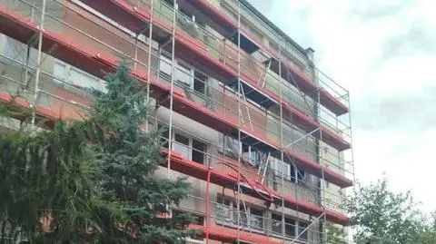 Pożar mieszkania w centrum Łodzi