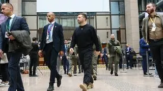 Wołodymyr Zełenski w Brukseli