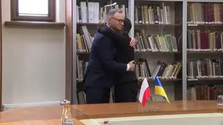 Andrzej Duda i Wołodymyr Zełenski