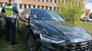 Policjanci odzyskali audi skradzione w Niemczech 