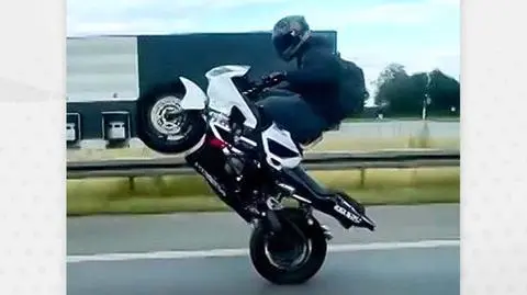 Skrajnie niebezpieczna sytuacja na autostradzie A4