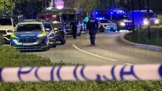 Auto Łotysza było zaparkowane na ulicy Marszałkowskiej. Tam pracowały służby 