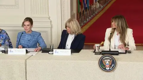 Marta Nawrocka w Białym Domu