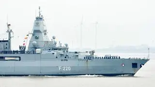 Niemiecka fregata Hamburg