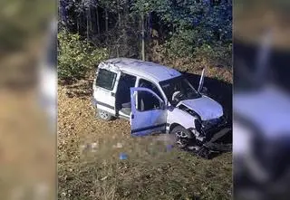 W wypadku zginął jego ojciec, on uciekł
