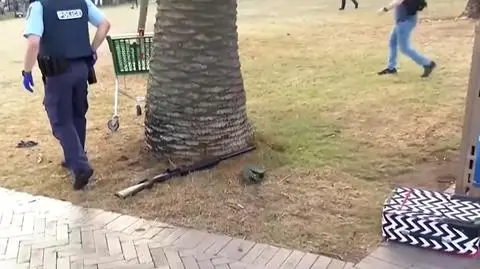 Trwa akcja australijskiej policji na plaży Bondi w Sydney