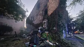 Pożar wybuchł na pierwszym piętrze 