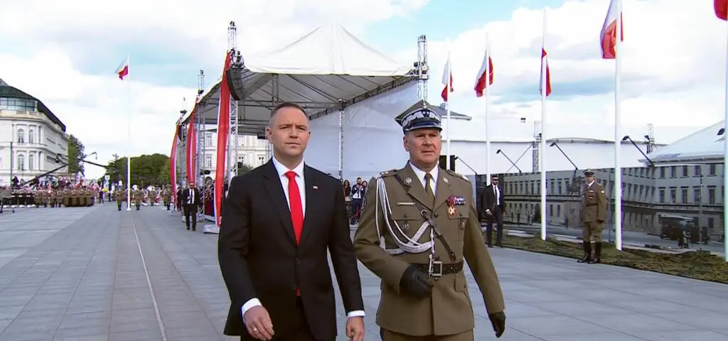 Pierwszy dzień Karola Nawrockiego. Oglądaj na żywo