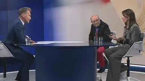 Klaudia Nowak i Artur Barciś w "Faktach po Faktach"