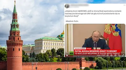 Władimir Putin o "użyciu broni jądrowej". Kiedy tak powiedział 