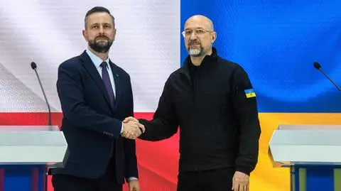 Władysław Kosiniak-Kamysz i Denys Szmyhal