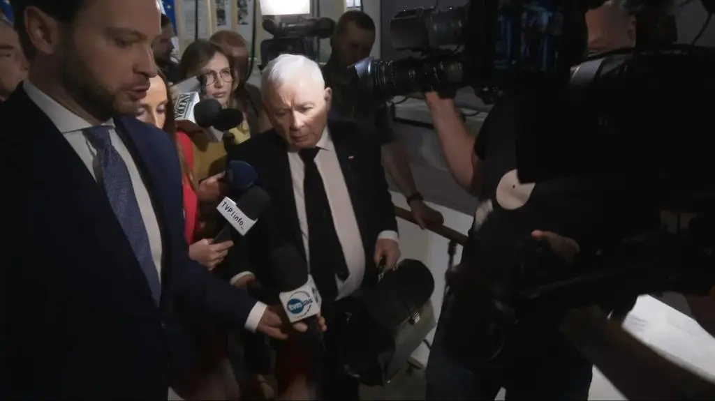 Jarosław Kaczyński w Sejmie