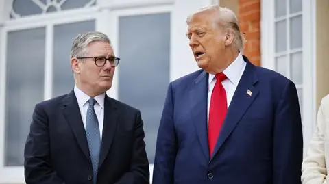 Keir Starmer i Donald Trump