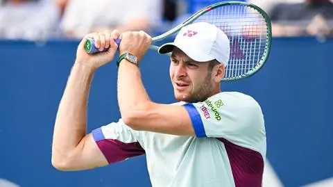 Lekcja tenisa w 50 minut. Hurkacz rozbity